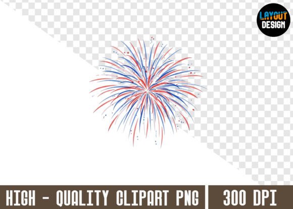 4th of July Firework PNG Clipart: A Practical Resource for Designers