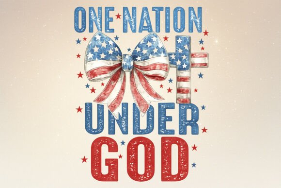 Coquette USA God Cross PNG: Merging Faith, Patriotism, and Modern Aesthetic for Creative Entrepreneurs