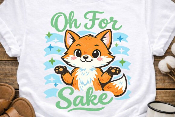 Evaluating the Oh for Fox Sake Funny PNG Design