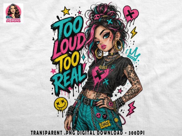 Rebel Girl Quote Loud Street Art: Integrating Edgy Aesthetics into Creative Workflows