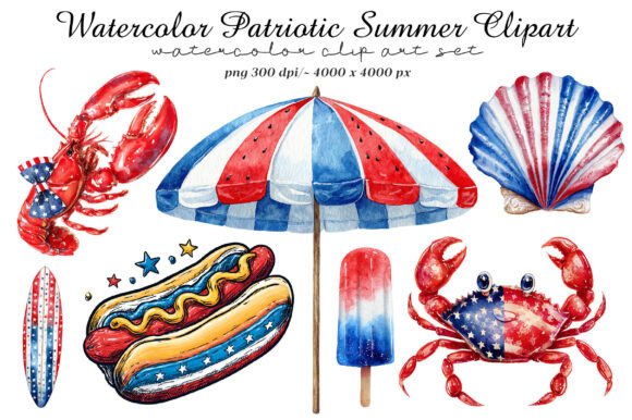 Watercolor Patriotic Summer Clipart: A Practical Evaluation